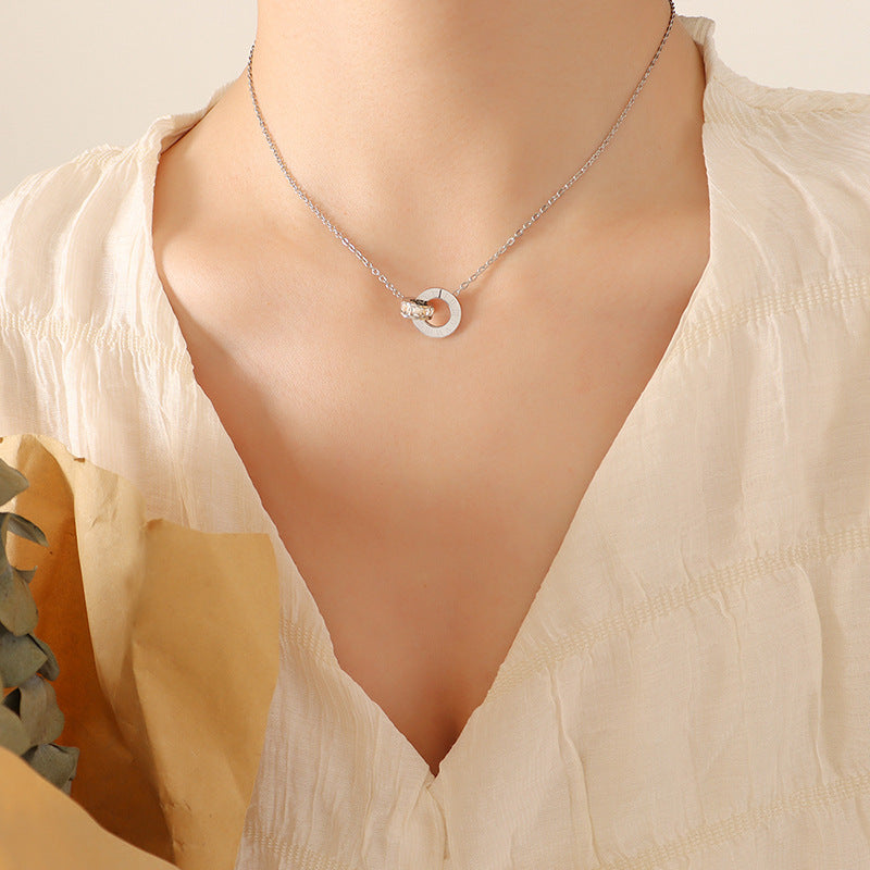 Set collana orecchini di lusso leggero