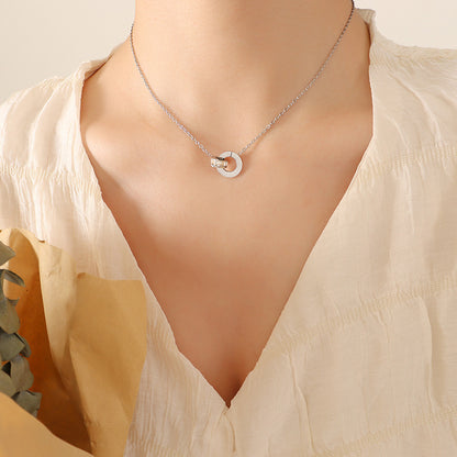 Set collana orecchini di lusso leggero