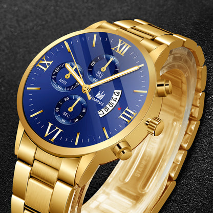 Orologio uomo acciaio business