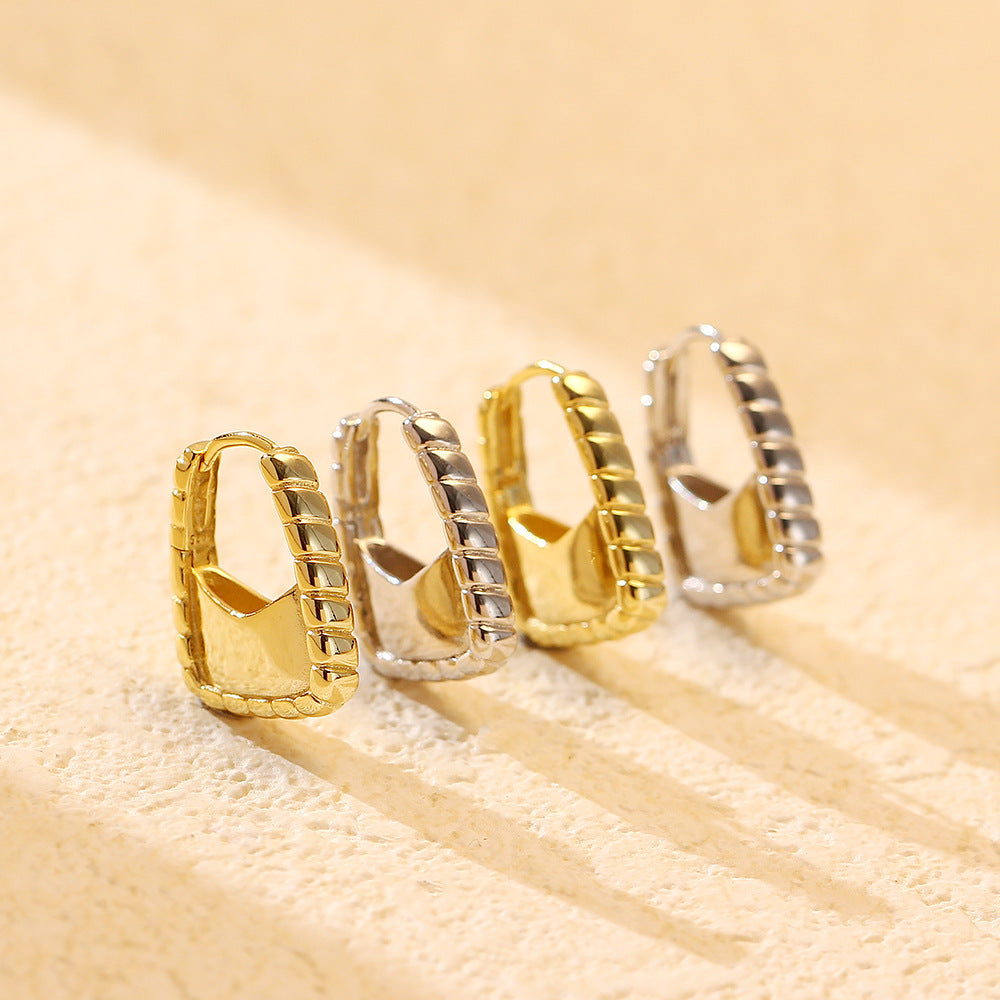 Orecchini clip argento