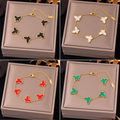 Bracciale farfalla titanio