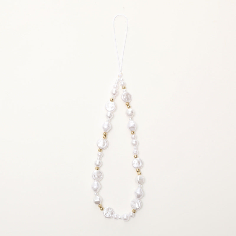 Charm cellulare con perla
