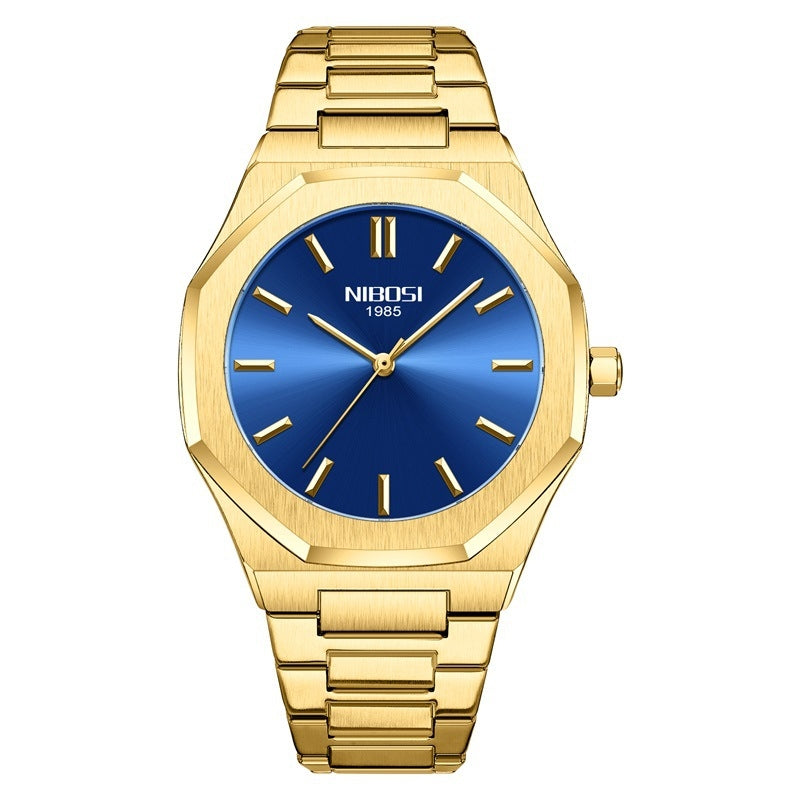 Orologio uomo dorato