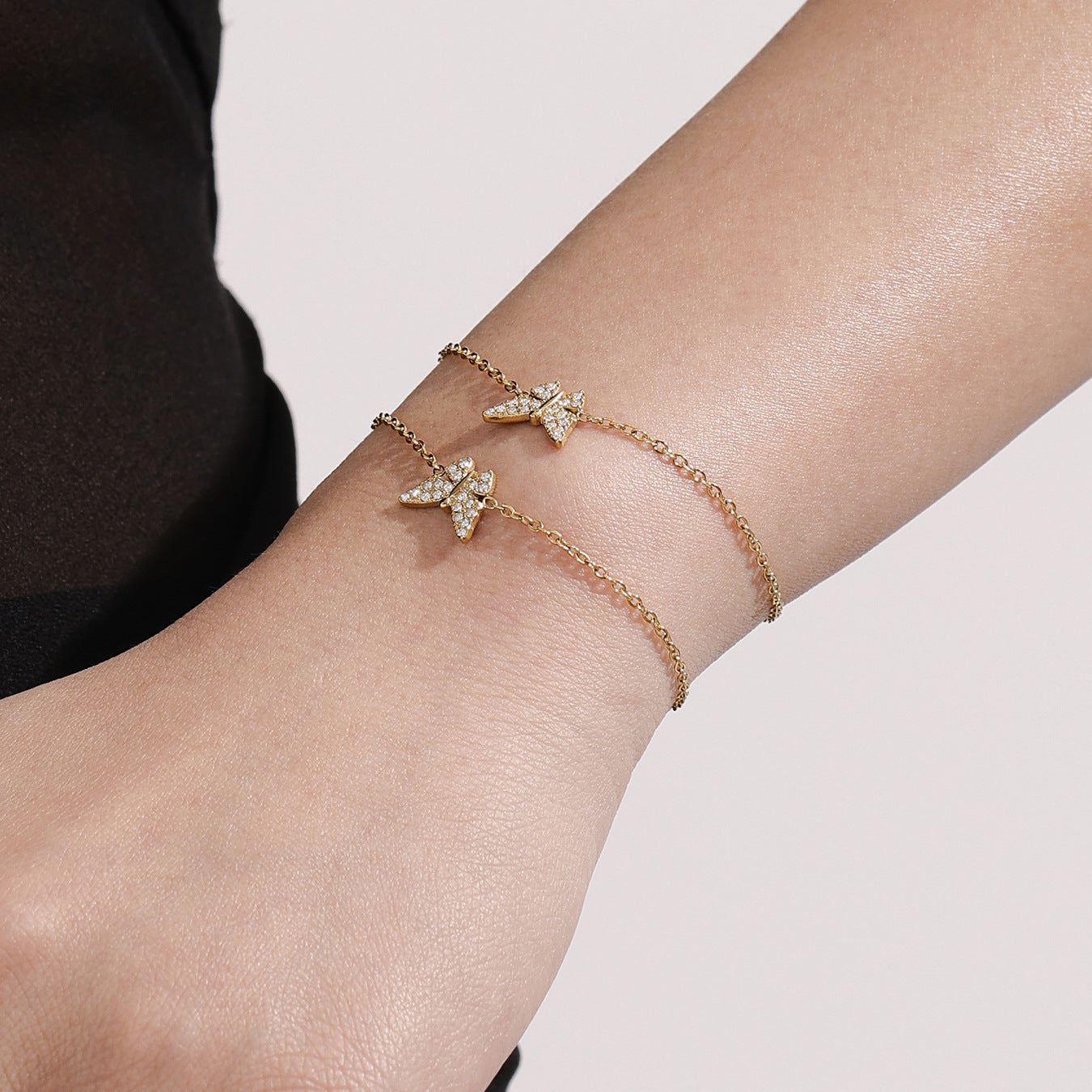 Collana e Bracciale Farfalla
