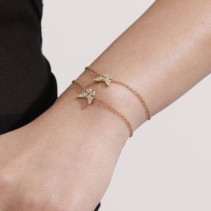 Collana e Bracciale Farfalla
