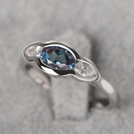 Anello ellisse geometrico