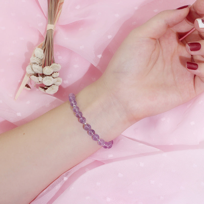 Bracciale ametista lavanda