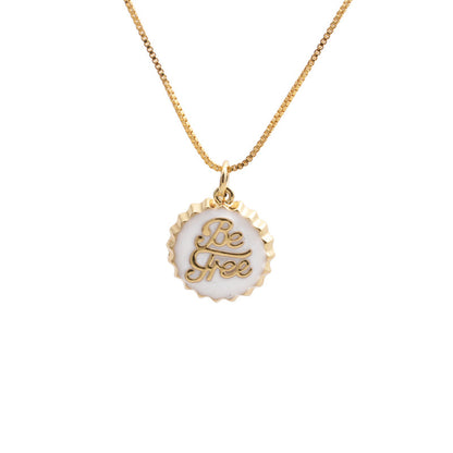 Collana ciondolo tappo