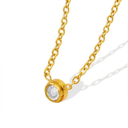 Collana titanio miniatura da donna