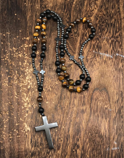Collana croce religiosa da uomo