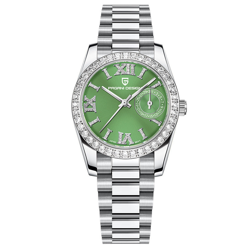 Orologio da donna in acciaio impermeabile