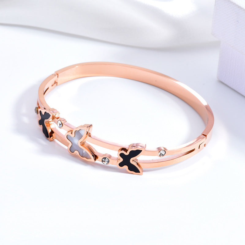 Bracciale titanio da donna