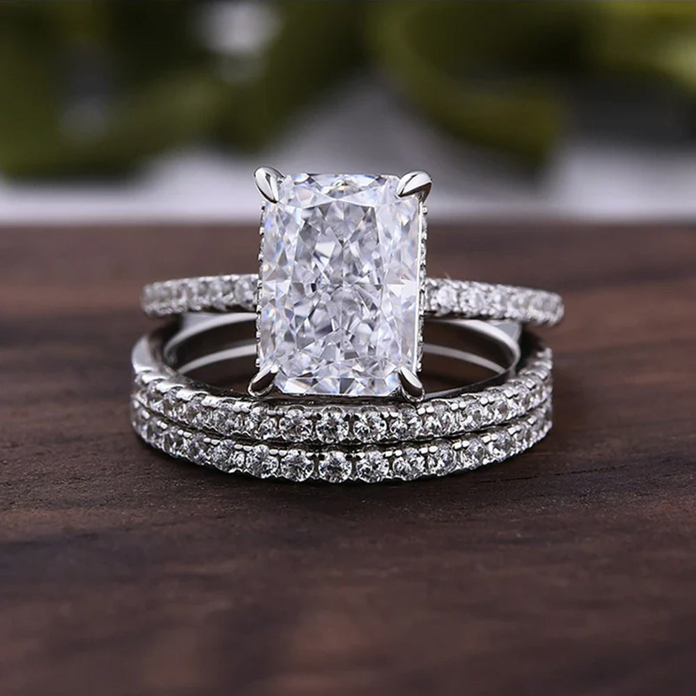 Anelli Zircone Fiore
