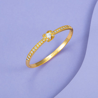 Bracciale placcato oro in ottone