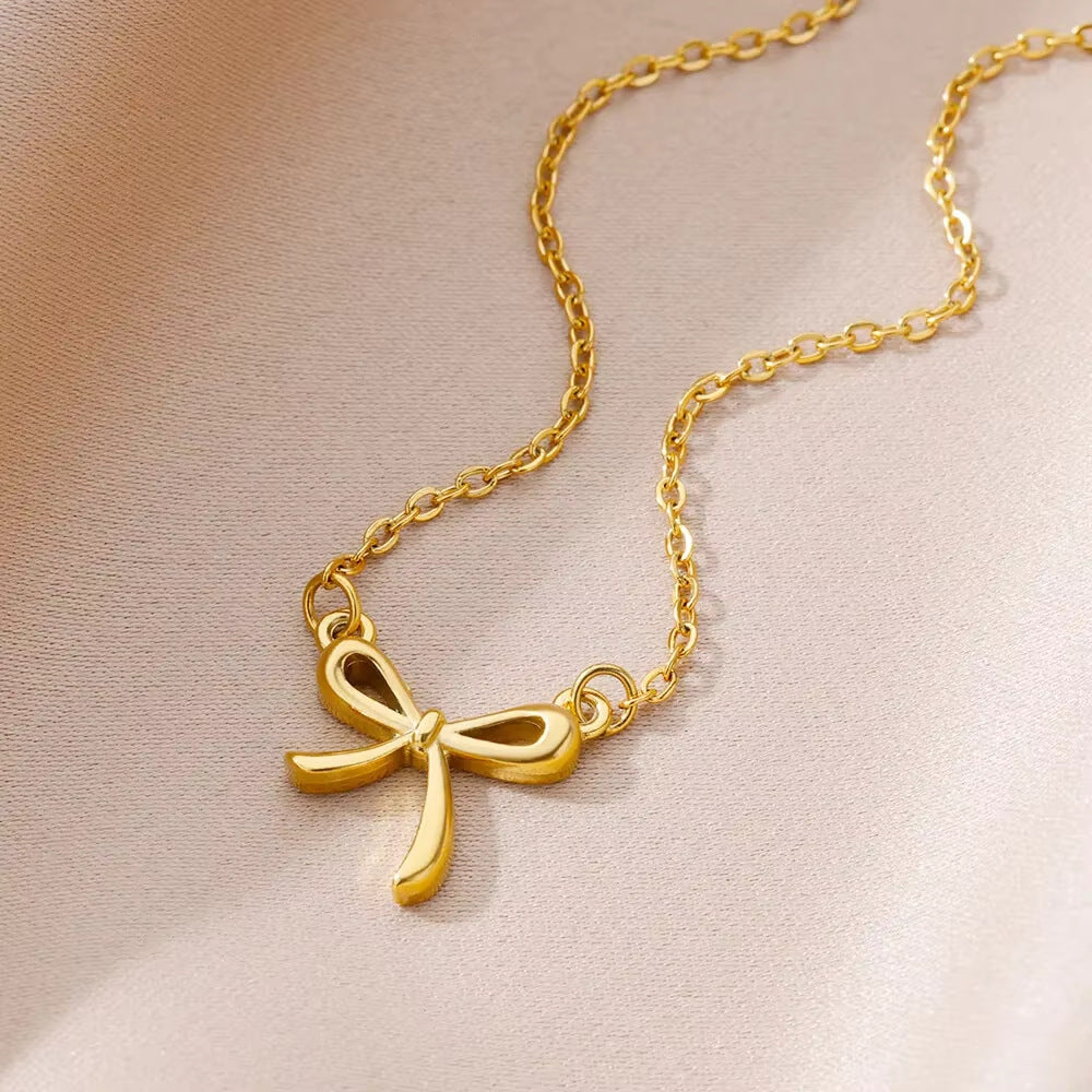 Collana Fiocco con Lucchetto