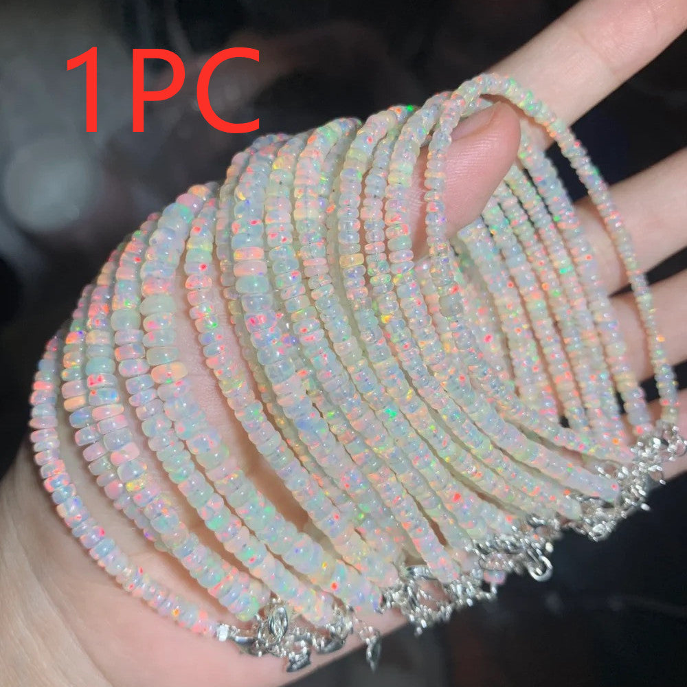 Bracciale argento opale
