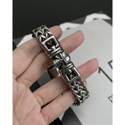 Bracciale titanio da uomo retro
