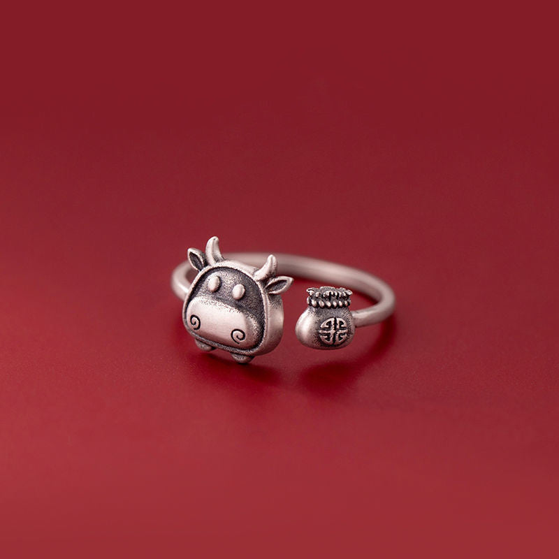 Anello zodiacale argento