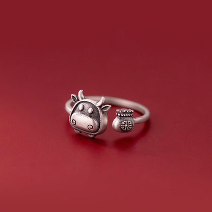 Anello zodiacale argento