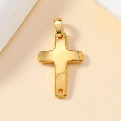 Croce pendente acciaio