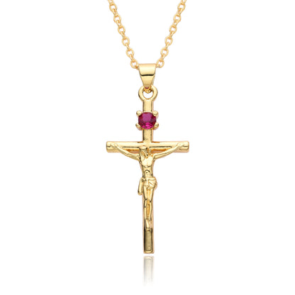 Collana rame zirconi micro da donna