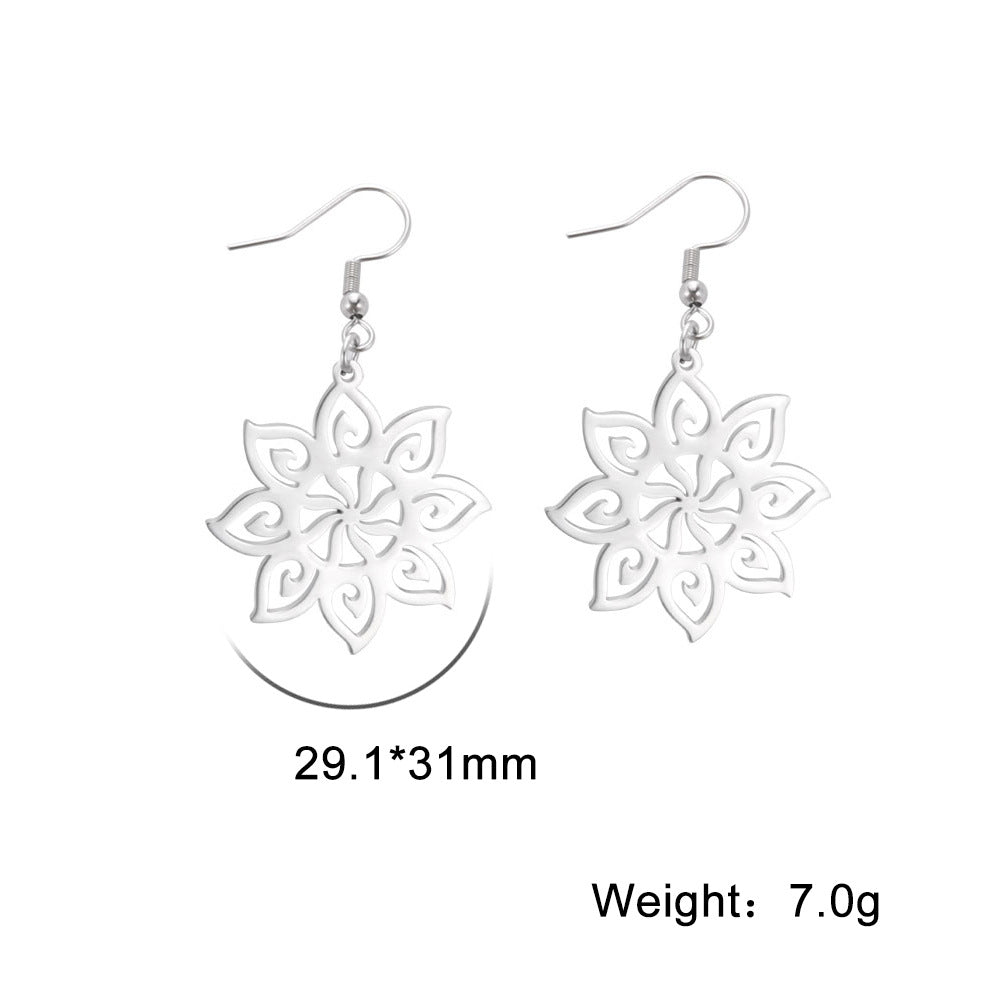 Collana fiore 8 petali