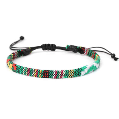 Braccialetto boho iridescente