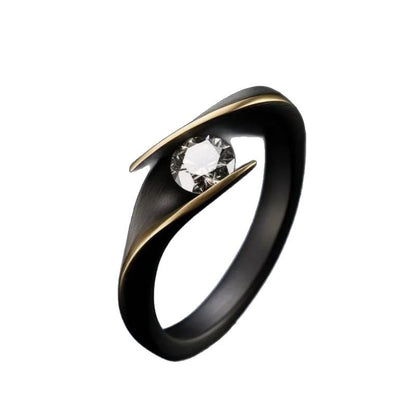 Anello minimalista retro