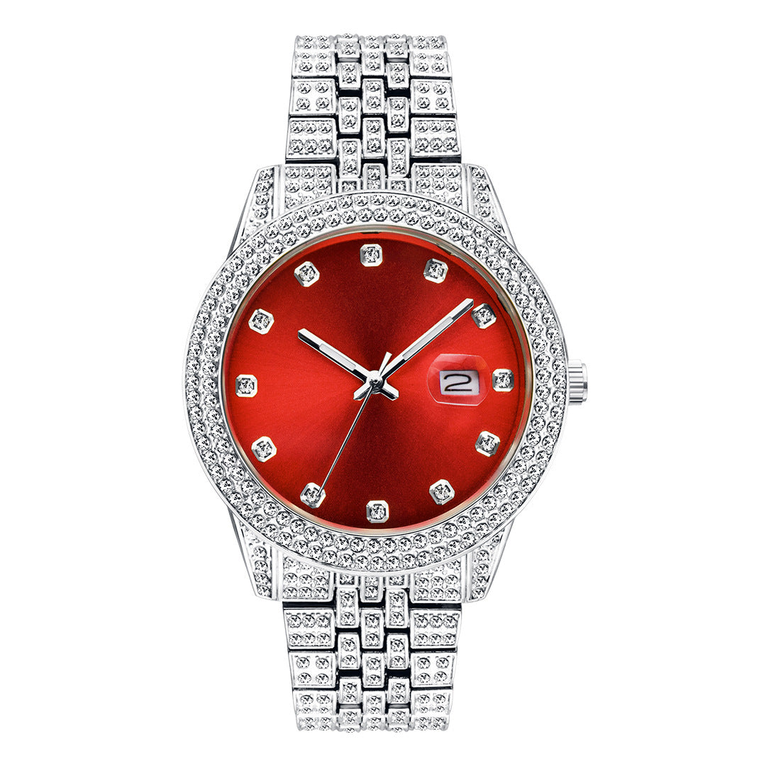 Orologio con cristalli luminescenti