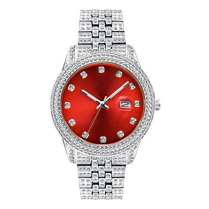 Orologio con cristalli luminescenti
