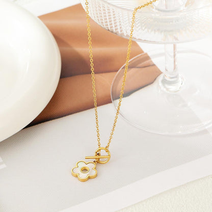 Collana acciaio titanio robusta
