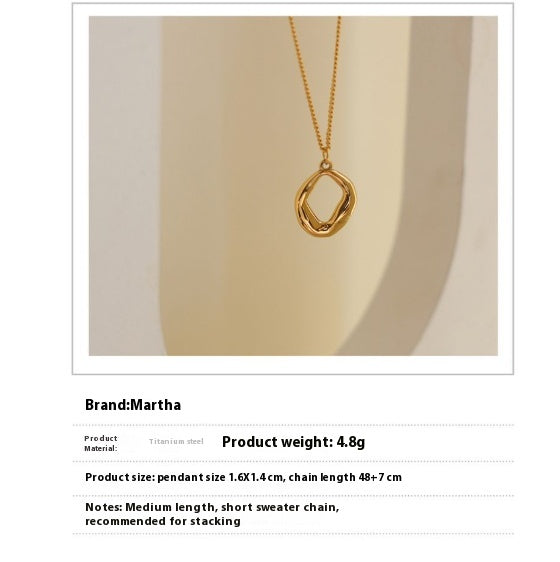 Collana geometrica circolare