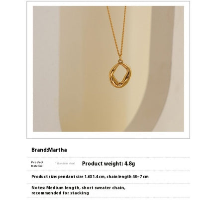 Collana geometrica circolare