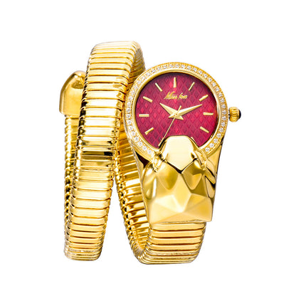 Orologio Serpente Cristalli