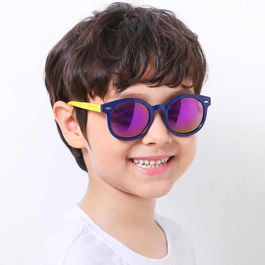Occhiali da sole bambini rotondi polarizzati