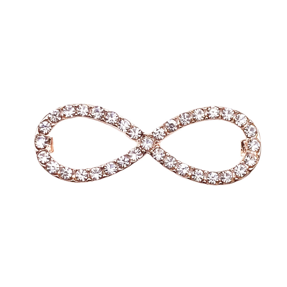Spilla argento con strass