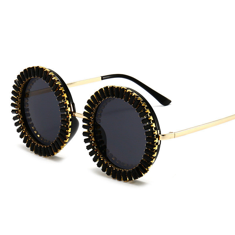 Occhiali Rotondi Strass