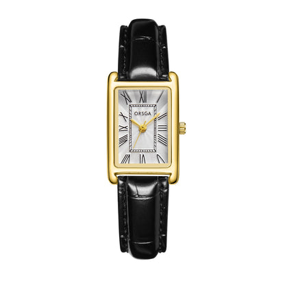 Orologio da donna quadrato acciaio