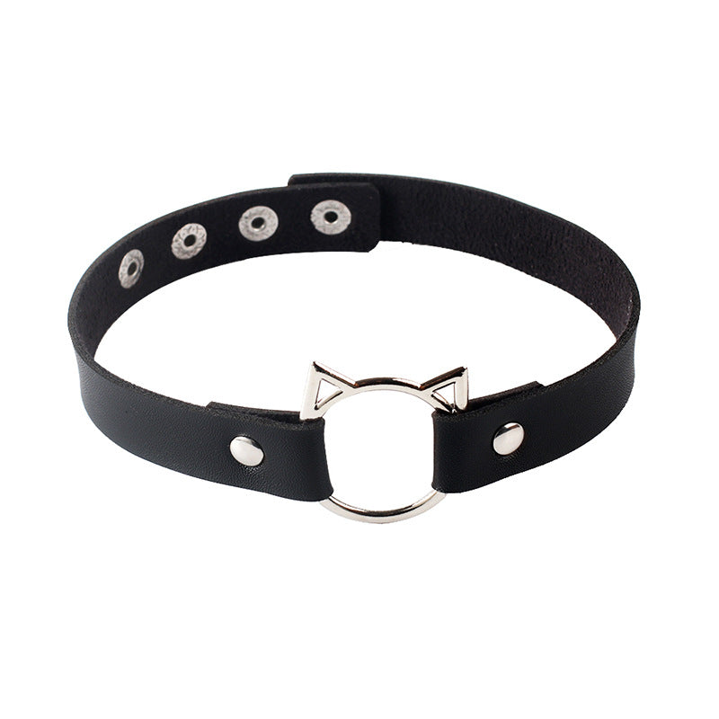 Collana Pelle Geometrica