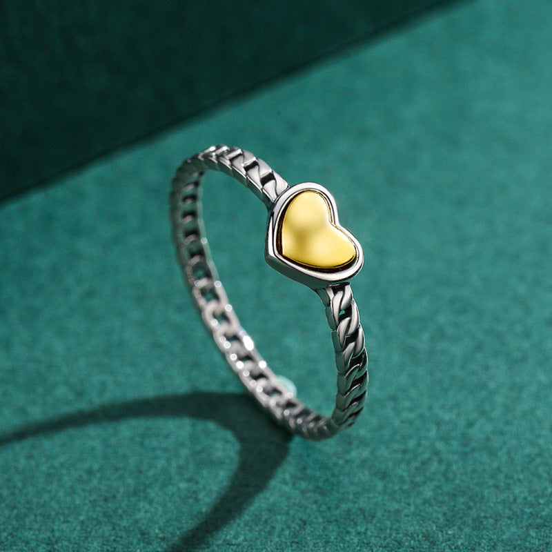 Anello traforato a righe