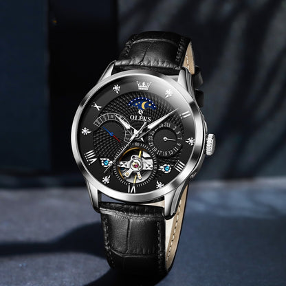 Orologio uomo automatico con apertura