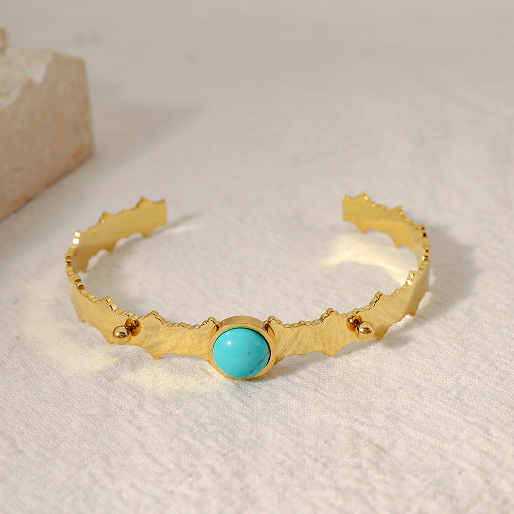 Bracciale pietra naturale blu