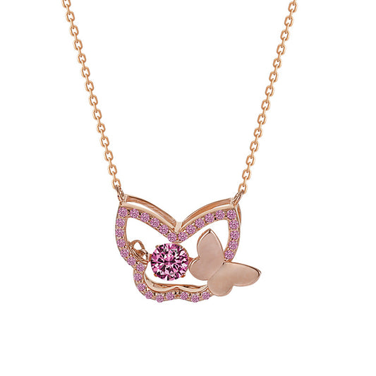 Collana farfalla argento 925 da donna