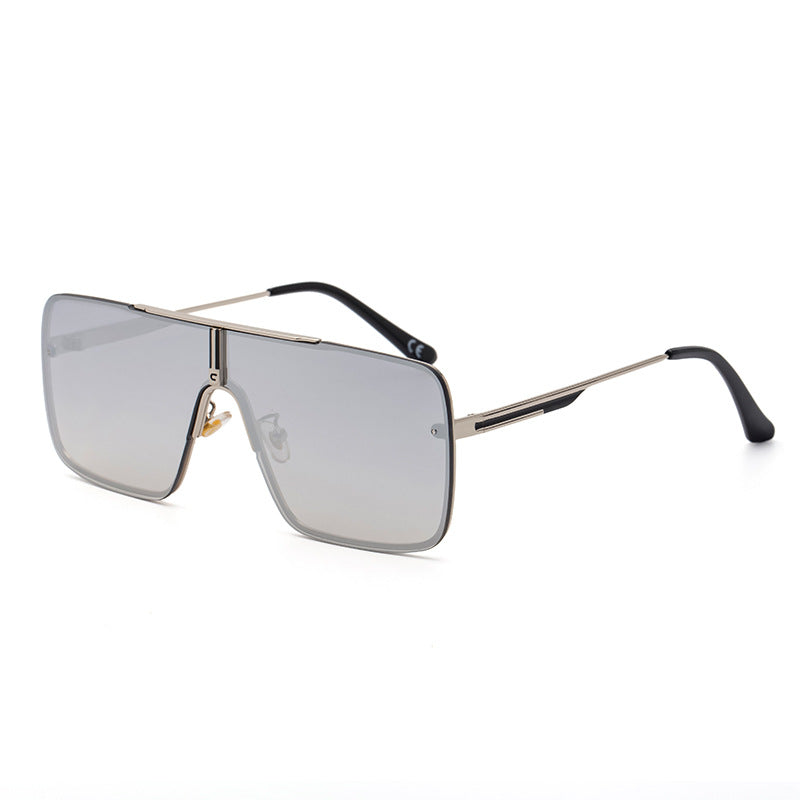 Occhiali da sole quadrati metal