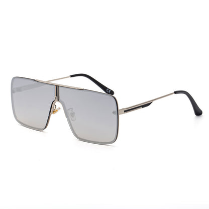 Occhiali da sole quadrati metal