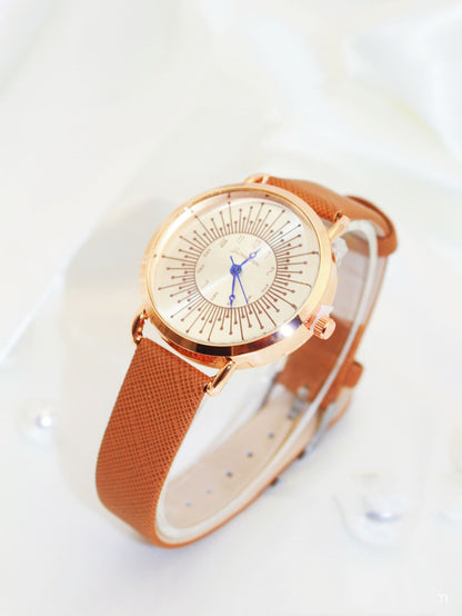 Orologio da donna con cinturino al quarzo