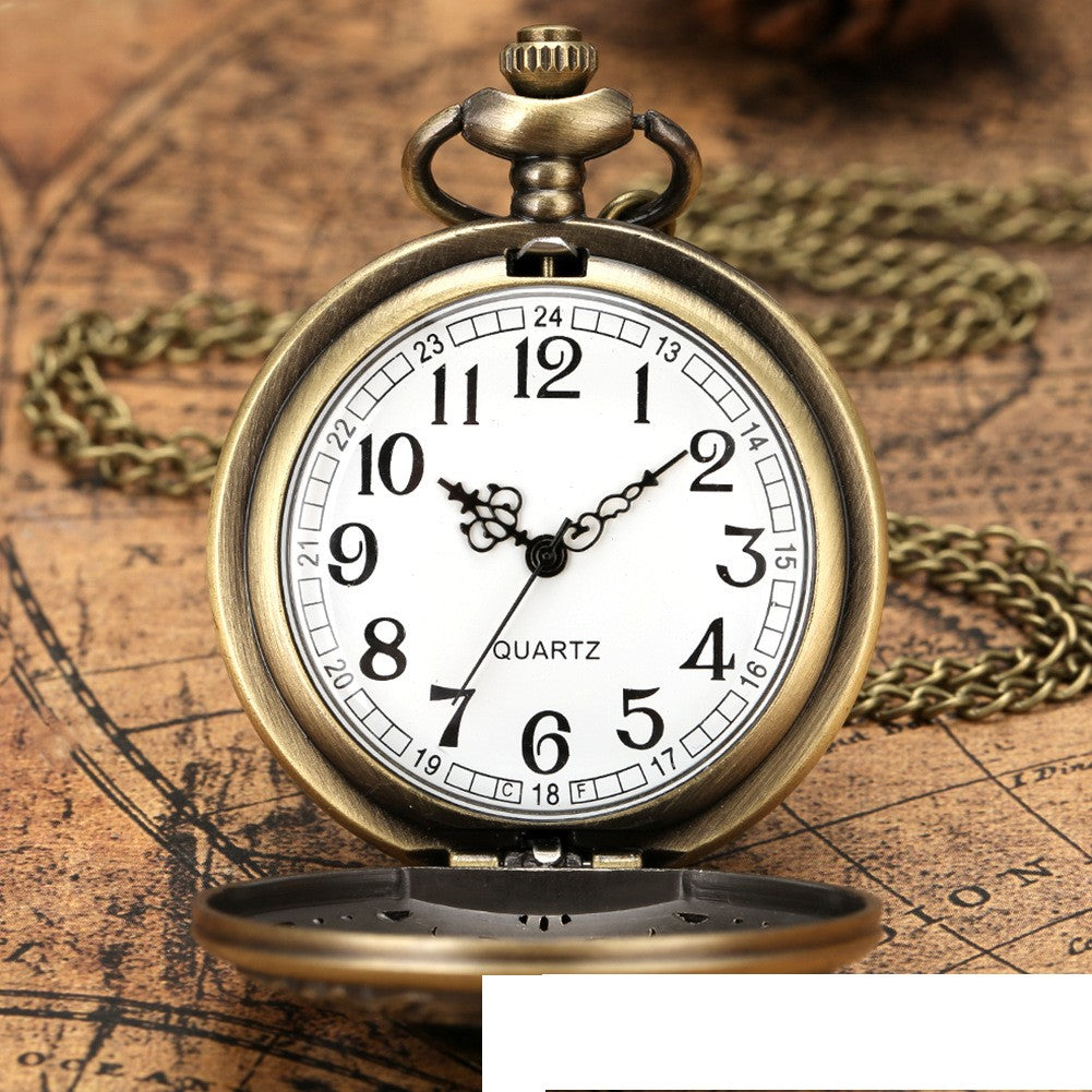 Orologio da tasca retrò con gemme