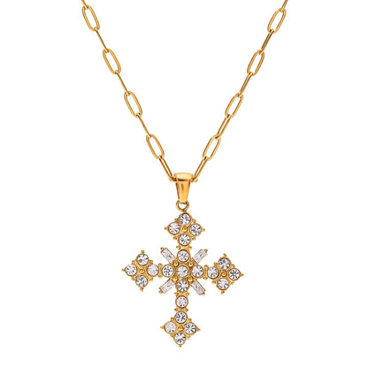 Collana barra titanio