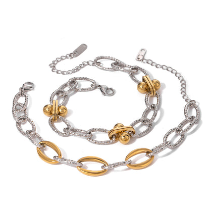 Bracciale a blocchi di colore