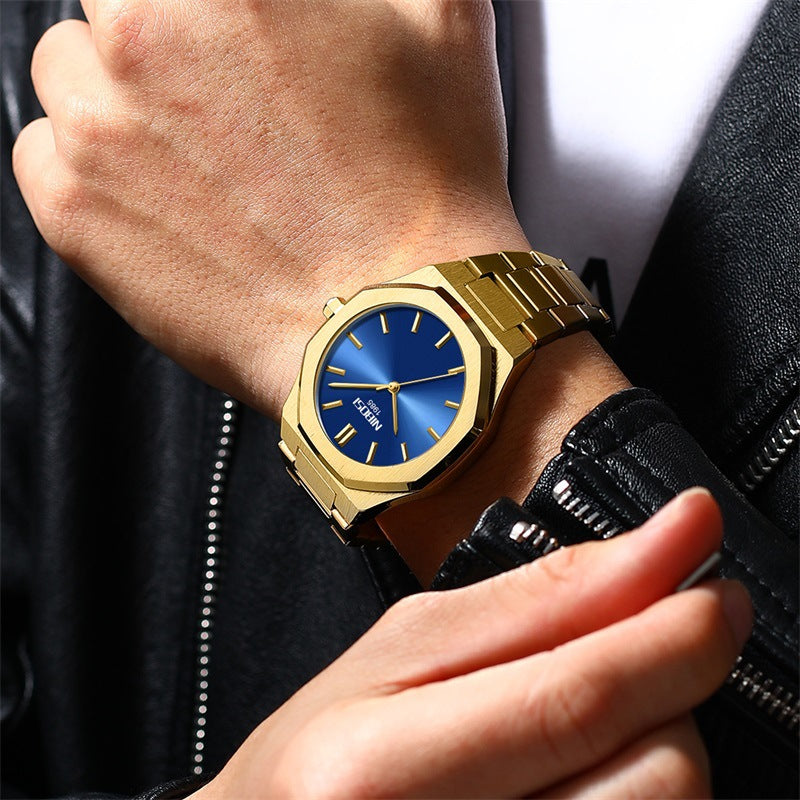 Orologio uomo dorato